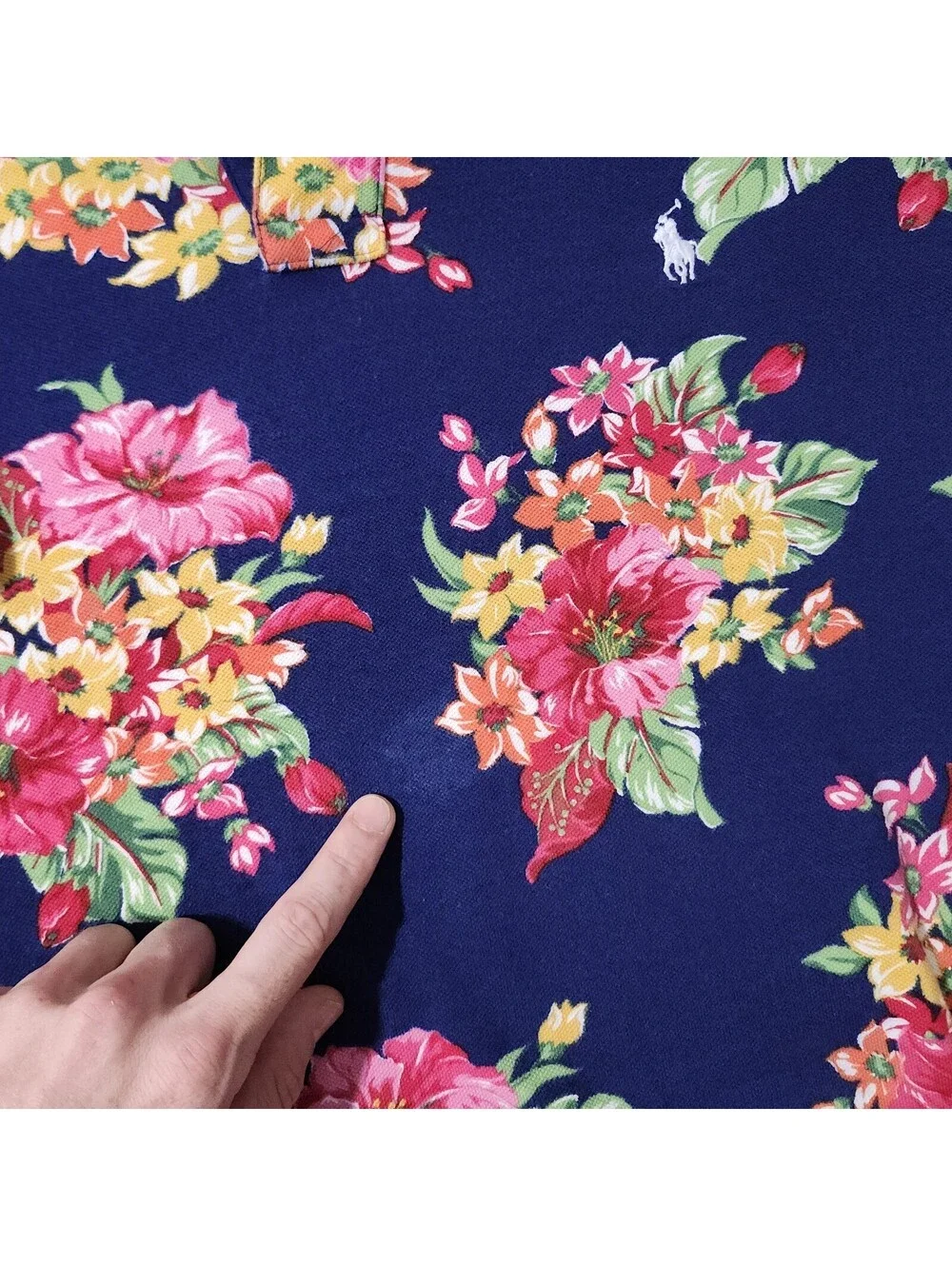 Polo Ralph Lauren Classic Fit Floral Flower All Over Shirt Preppy Mens Large